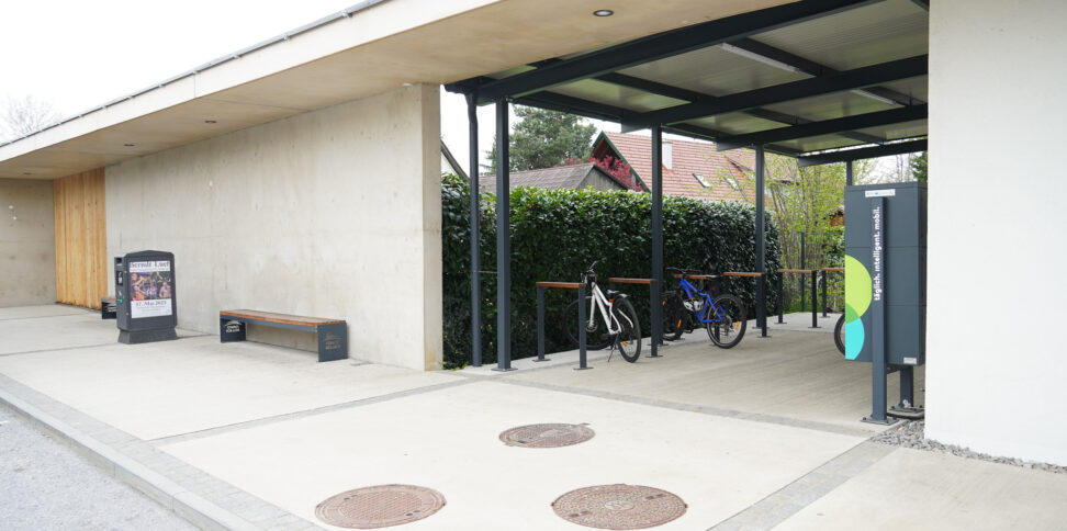 Fahrradabstellplätze beim Gemeindeamt © Regionalmanagement Steirischer Zentralraum (2)